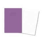 Exr Book 8Mm Lnd 80P A4 Purple Pk50