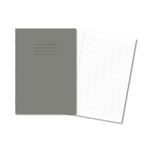 Exr Book 8Mm Lined 80P A4 Grey Pk50
