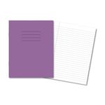 Exr Book 8Mm Lined 80Pg Purple Pk100