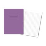 Exr Book 8Mm Lined 80Pg Purple Pk100