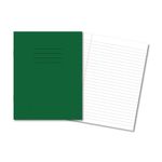 Exr Book 8Mm Lined 80P D/Green Pk100