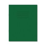 Exr Book 8Mm Lined 80P D/Green Pk100