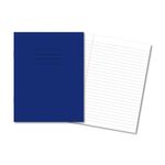 Exr Book 8Mm Lined 80Pg D/Blue Pk100
