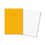 Exr Book 7Mm Sq 80Pg A4 Yellow Pk50