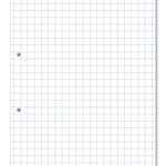 Llef Paper 10Mm Sq Pchd 2Hl A4 Pk5