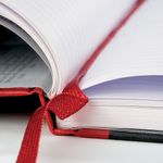 Black N Red Hb Ruled Notebook A6 Pk5