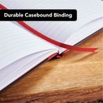 Black N Red Hb Ruled Notebook A5 Pk5