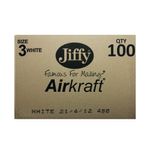 Airkraft 3 Bubble Bag Wht Pk100