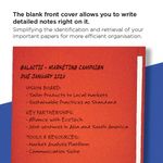 Guildhall Sq Cut Fldr Fc Red Pk100