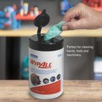Industrial Cleaning Wipe X50 Grn Pk6