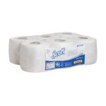 Scott Mini Jumbo Wc Tissue Wht Pk12