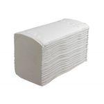 Flushable Folded Hand Towel Wht Pk15