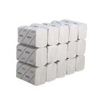 Flushable Folded Hand Towel Wht Pk15