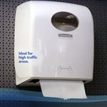 Hand Towel Roll Disp 304M Wht Pk6