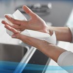 Hand Towel Roll Disp 304M Wht Pk6