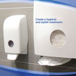 Hand Cleanser Disp For 1L Rfls Wht