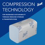 V-Fold Paper Hand Towels Blue Pk15