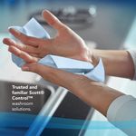 V-Fold Paper Hand Towels Blue Pk15