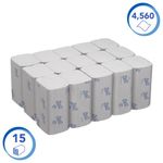 Interfold Hand Towels X304 Wht Pk15