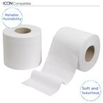 Paper Wc Roll X210 2X18 Wht Pk36
