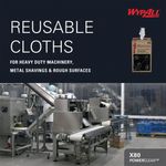 X80 Midi Cleaning Wipe Roll X180 Wht
