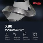 X80 Midi Cleaning Wipe Roll X180 Wht