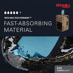 X70 Midi Cleaning Wipe Roll X215 Blu