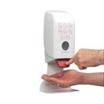 Aquarius Sanitiser Dispenser 1L Wht