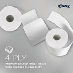 Std Paper Wc Roll 4-Ply Wht Pk24