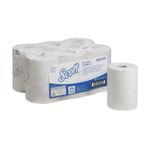 Slimroll Hand Towel Rl 190M Wht Pk6