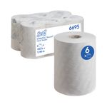 Slimroll Hand Towel Rl 190M Wht Pk6