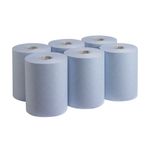 Slimroll Hand Towel Rl 190M Blue Pk6