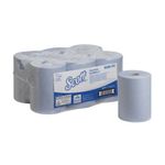Slimroll Hand Towel Rl 190M Blue Pk6