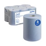 Slimroll Hand Towel Rl 190M Blue Pk6