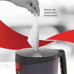 L10 Food/Hygiene Cf Roll White Pk6