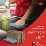 X60 Cleaning Cloth Midi Roll Blue