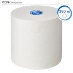 Hand Towel Roll E-Roll 1-Ply Wht Pk6