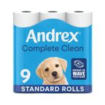 Andrex Complete Clean Wc Roll Pk9