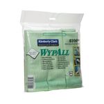 Microfibre Cloths 400X400Mm Grn Pk6