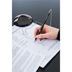 Q-Connect Reception Blk Pen Blue Ink