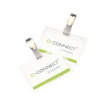 Q-Connect Hot Lam Id Badge Pk25