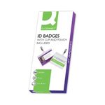 Q-Connect Hot Lam Id Badge Pk25
