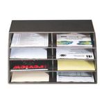 Q-Connect Mail Sorter Black
