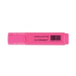 Q-Connect Highlighter Pen Pink Pk10