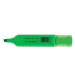 Q-Connect Highlighter Pen Green Pk10