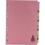 Q Connect Subject Divider 20 Part A4