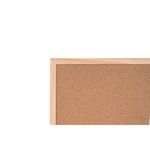 Q-Connect Cork Board Wooden Frame