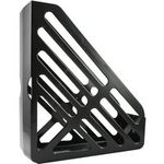 Q-Connect Magazine Rack Black