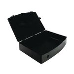Q-Connect Box File Foolscap Black