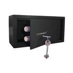 Q-Connect Key-Operated Safe 6L Blk